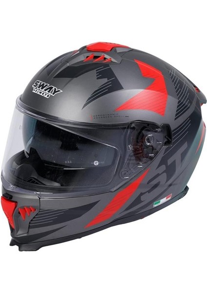 Kask Sway SW865 Full Face St Red fiyatları