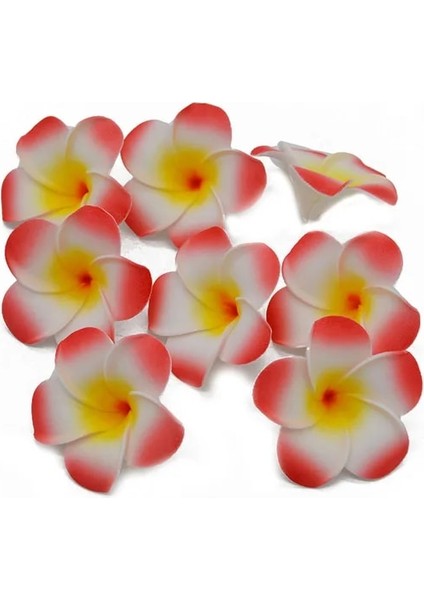 H09 8 cm 10 Adet/grup Plumeria Hawaii Pe Köpük Frangipani Yapay Çiçek Headdress Çiçekler Yumurta Çiçekler Düğün Dekorasyon Parti Malzemeleri (Yurt Dışından)