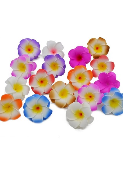 H09 8 cm 10 Adet/grup Plumeria Hawaii Pe Köpük Frangipani Yapay Çiçek Headdress Çiçekler Yumurta Çiçekler Düğün Dekorasyon Parti Malzemeleri (Yurt Dışından)