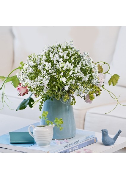 Beyaz 12 Adet/paket Yapay Gypsophila Çiçekler Beyaz Bebek Nefes Çiçek Düğün Gelin Dıy Çiçek Buketleri Ev Vazo Dekorasyon 32 cm (Yurt Dışından) indirimleri