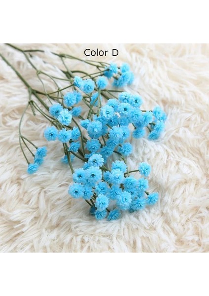 90 Kafa Yapay Çiçekler Yanlış Bebeğin Nefesi Gypsophila Düğün Dekorasyon Doğum Günü Dıy Fotoğraf Sahne Çiçek Başları Şube (Yurt Dışından) indirimleri