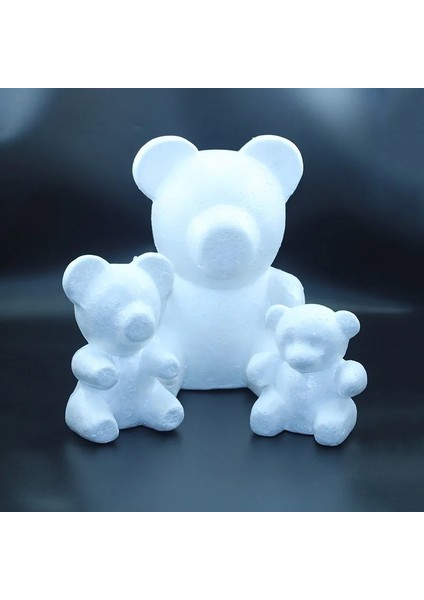 20 cm FAT Ayı Çok Boyutlu 1 Adet Strafor Köpük Ayı Beyaz Zanaat Topu Dıy Noel Partisi Dekorasyon Hediye (Yurt Dışından) fırsatları