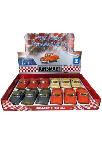 1955 Chevy Stepside Pick-Up 1/32 Model Araba