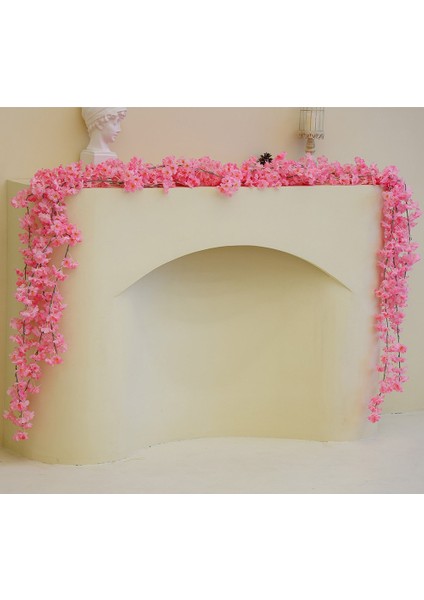 1 Adet Renk 03 1.8 M Çiçek Çelenk Yapay Çiçekler Dize Ipek Sakura Kiraz Çiçeği Ev Bahçe Düğün Kemer Dekorasyon Için Asılı Asma (Yurt Dışından) modelleri