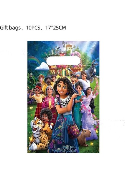 10 Adet Hediye Keseleri Disney Encanto Mirabel Prenses Doğum Günü Partisi Dekorasyon Sofra Balon Afiş Malzemeleri Bebek Duş Çocuklar Için Oyuncak Globos (Yurt Dışından)