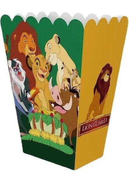 FORK-10PCS Aslan Kral Simba Doğum Günü Partisi Malzemeleri Tek Kullanımlık Sofra Seti Bardak Tabaklar Kek Topper Çocuklar Için Bebek Duş Parti Süslemeleri (Yurt Dışından)