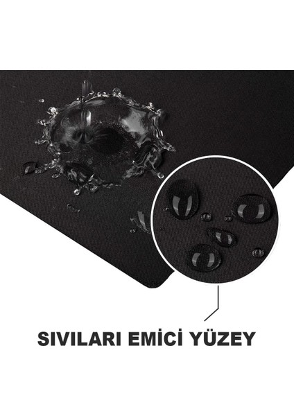 MP07 - 24x33 Ofis ve Gaming Mousepad | Kaymaz Taban, Oyuncu Gamepad, Ev, Ofis, Oyun için