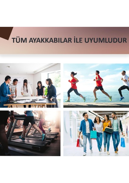 LT04 - Deri Pençe Destek | Numara Küçültme, Ayakkabı Daraltma, Koku Önleyici ve Ter Emici Ayak Pedi
