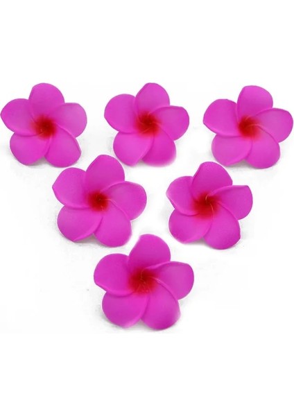 H07 5 cm 10 Adet/grup 5-9 cm Hawaii Frangipani Pe Köpük Yapay Çiçek Dıy Çelenk Headdress Çiçekler Düğün Dekorasyon Parti Malzemeleri (Yurt Dışından)