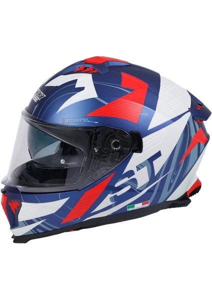 Kask Sway SW865 Full Face St Blue Red