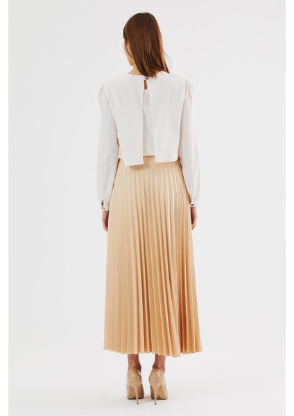 450 Sentez Etek Beli Lastikli Plise fırsatları