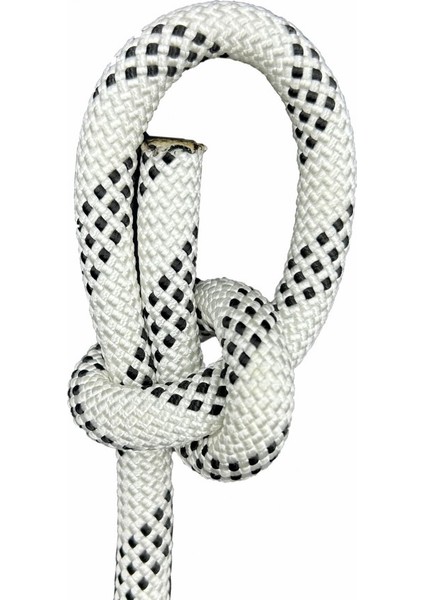 11MM Polyamid Dağcı Gemici Kurtarma Ipi Statik Halat Beyaz