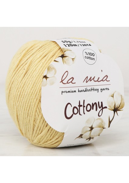 Cottony Sarı Bebek El Örgü Ipi - P15-L015 - 33562