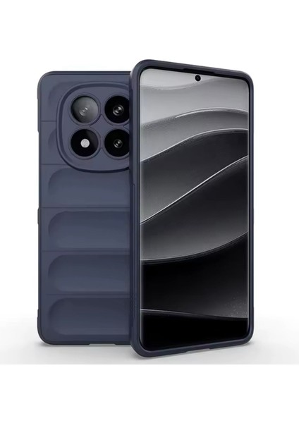 Xiaomi Redmi Note 14 Pro 4g Kılıf Kamera Korumalı Kabartmalı Yumuşak Renkli Silikon Kapak Içi Kadife