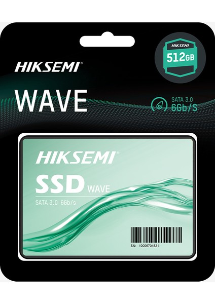 Hıksemı Hs-Ssd-Wave(S) 128G, 460-370MB/S, 2.5&quot;, Sata3, 3D Nand, SSD