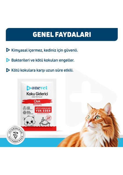 Kedi Kumu Koku Giderici Çilek Kokulu 25 gr. OC203B15 modelleri