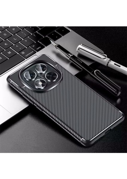 Honor Magic 7 Lite Kılıf Karbon Silikon Case Kapak