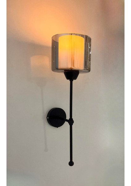 Yeni Sahra Siyah Füme Camlı Aplik fırsatları