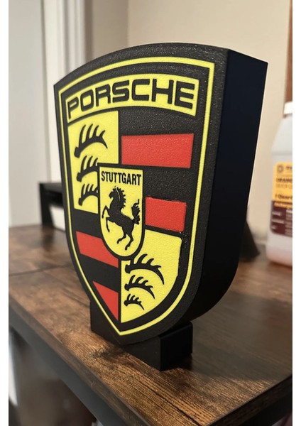 Porsche Logolu Dekoratif LED Işık fırsatları