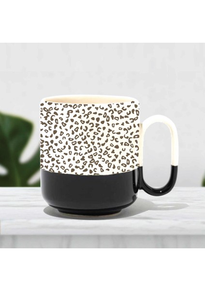Leopar Desenli Pro Bardak Baskı