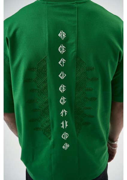 Erkek Reflection Nakışlı Oversize T-Shirt Benetton indirimleri