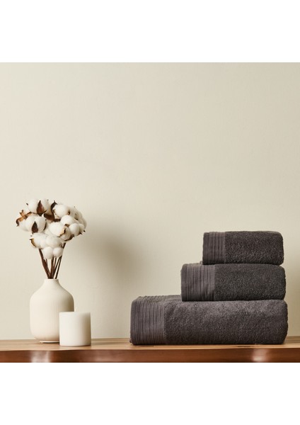 Soft Premium El Havlusu - Antrasit - 30X50 cm