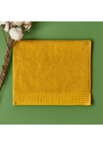Soft Premium El Havlusu - Hardal - 30X50 cm