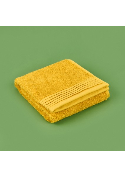 Soft Premium El Havlusu - Hardal - 30X50 cm