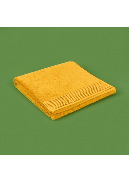 Soft Premium Banyo Havlusu - Hardal - 70X140 cm