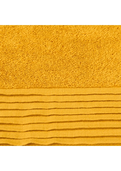Soft Premium Banyo Havlusu - Hardal - 70X140 cm