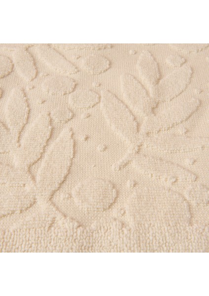 Soft Zeleno Ayak Havlusu - Krem - 50X70 cm fırsatları