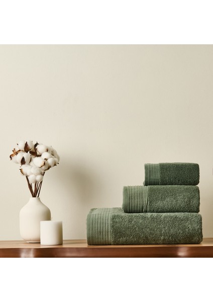 Soft Premium Banyo Havlusu - Haki - 70X140 cm