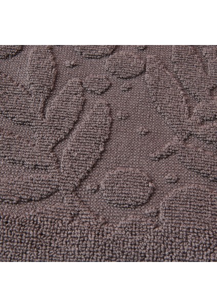 Soft Zeleno Ayak Havlusu - Antrasit - 50X70 cm