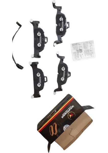 Fren Balatası Ön Fişli – 8W0698151AC Winpower – Audı A4 A5 Q5 1.4 Tfsı 2.0 15 ve Sonrası Uyumlu