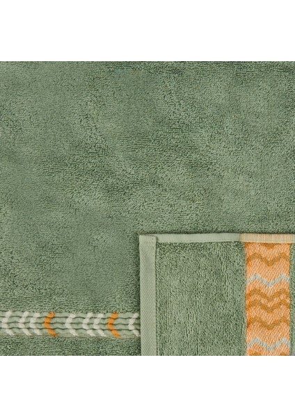 Soft Fiona Banyo Havlusu - Yeşil - 70X140 cm