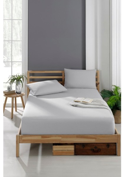 Çift Kişilik Lastikli Fitted Çarşaf Seti 160 x 200