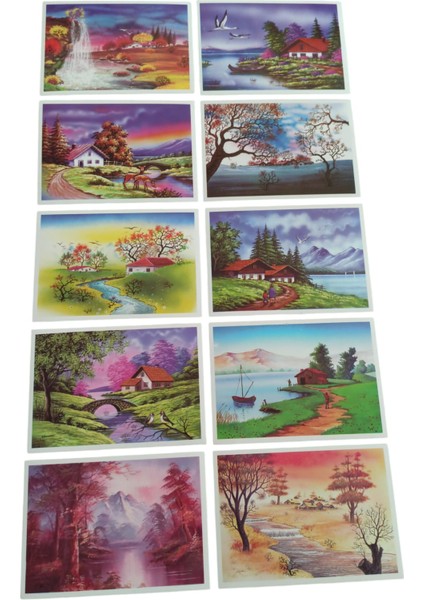 Concept Bahartemalı Kartpostal 10'lu Set fiyatları