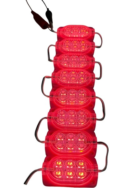 Vitrin Tezgah Mağza Ürün Gösteri Pembe Akvaryum Mutfak Dolap Ayna Modül LED Aydınlatma Işık Mercekli 2835SMD 6W Dc 12V