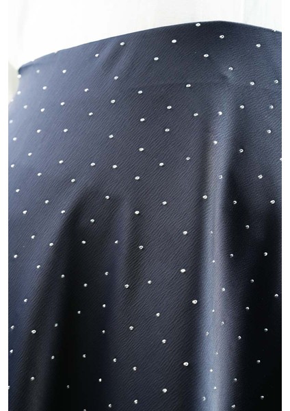 Bayan Çan Etek Ful Taş Detaylı Saten Etek Lacivert fırsatları