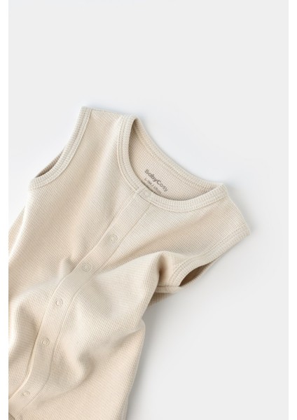 Bebek Kolsuz Tulum, %100 Organik Pamuk, Bebek ve Yenidoğan Serisi - CSYW1006