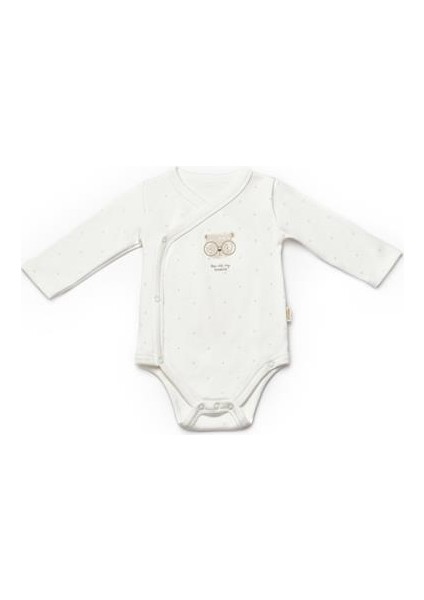 Baby Cosy Organic BabyCosy Organic Wear Bebek 2'li Kruvaze %100 Organik Pamuk, Bebek ve Yenidoğan Serisi - CSY8103 modelleri