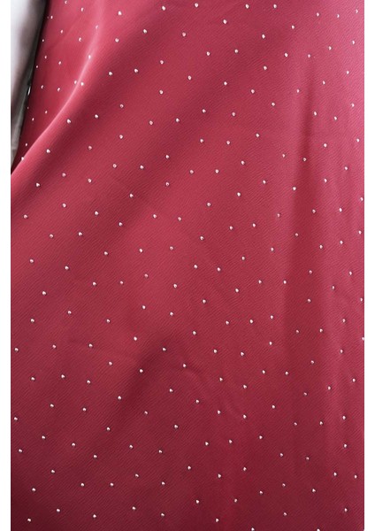 Bayan Çan Etek Ful Taş Detaylı Saten Etek Bordo fırsatları