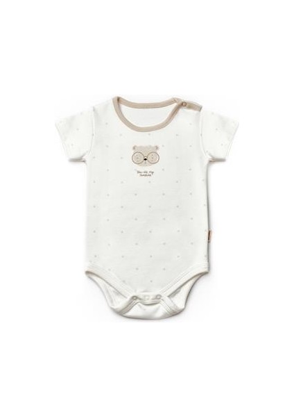 Baby Cosy Organic BabyCosy Organic Wear Bebek 3'lü Kısa Kol Body, %100 Organik Pamuk, Bebek ve Yenidoğan Serisi -CSY8122 indirimleri