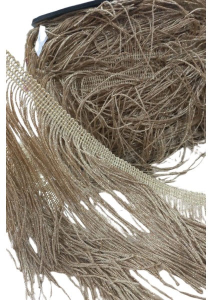 Püskül Saçak Şerit 20 cm Altın 10 Metre