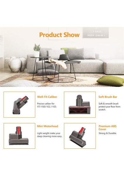 Dyson V7 V8 V10 V11 V15 Kablosuz Dikey Elektrikli Süpürgeler Için Mini Fırça Başlığı Aleti Yatak Kanepe Halı Araba Derinlemesine Temizlik (Yurt Dışından) fırsatları