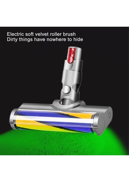 Dyson V10 Digital Slim V12 Detect Slim Elektrikli Süpürge Parçaları Için Silindir Fırça Başlığı Değişimi Yeşil Toz Işığı ile (Yurt Dışından) fiyatları