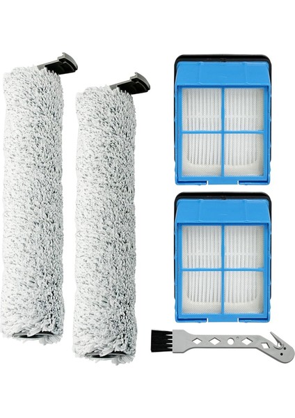 Bissell Crosswave Omniforce 3882 3883 Elektrikli Süpürge Için Fırça Silindirleri ve Filtre Yedekleri (Yurt Dışından)