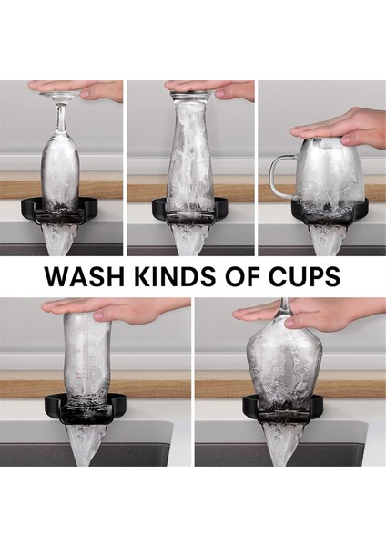 304 Paslanmaz Çelik Otomatik Bardak Yıkama Makinesi Ev Mutfak Çekme Musluğu Bardak Yıkama Makinesi Mutfak Lavabo Aksesuarları (Yurt Dışından) fırsatları