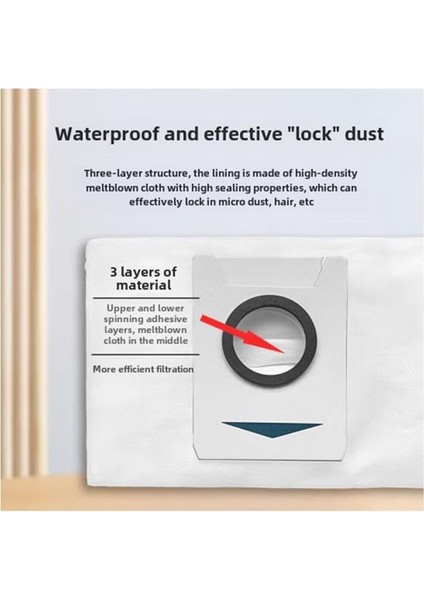 Ecovacs Deebot T10, T20, X1 Omni/x1 Turbo /x1 Plus Toz Torbaları Paspas Bezleri Için Yedek Parçalar Aksesuarlar Seti (Yurt Dışından) fırsatları