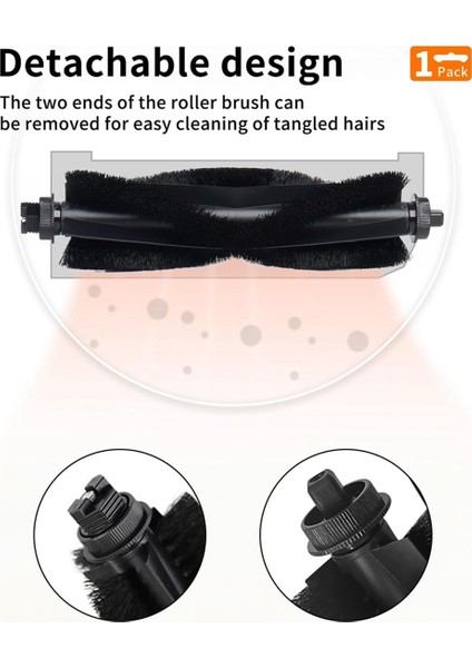 Eufy L50 / L 60 Robot Süpürge Ana Yan Fırça Hepa Filtre Toz Torbaları Yedek Parçaları (Yurt Dışından) fırsatları